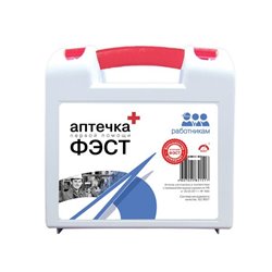 Для оказания первой помощи работникам - пластиковый шкаф