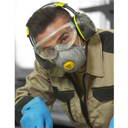 Полумаска SPIDERMASK P2W X5 многоразовая с клапаном (FFP2W)